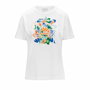 Camiseta de Manga Corta Hombre Kappa Frienda Graphik Blanco