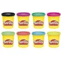 Play-Doh HASG06925X0 Botes de Plastilina de Colores Vivos, 8 Botes de 85 g