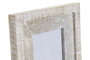DKD Home Decor Set de 2 Marcos de Fotos Blanco Mango y MDF 23x28 cm