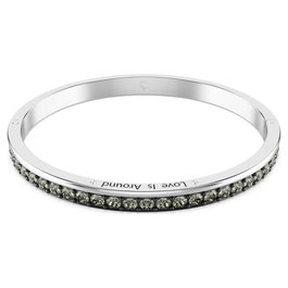 Swarovski Pulsera Connexus Gris en Acero Inoxidable