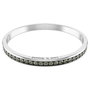 Swarovski Pulsera Connexus Gris en Acero Inoxidable