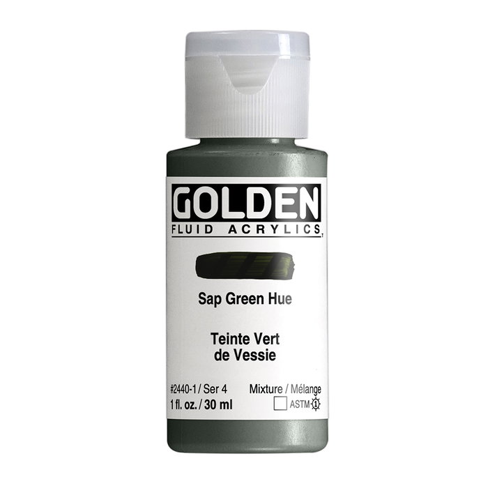 Golden Fluid Colores Acrílicos Verde Savia 30 ml Golden Fluid Colores Acrílicos Verde Savia 30 ml