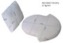 DKD Home Decor Sillón de Raíz de Teca Reciclada y Algodón Marrón