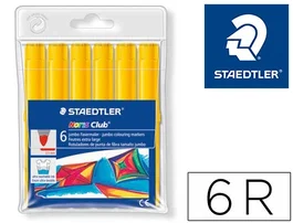Staedtler Rotulador Jumbo Trazo 3 mm Unicolor Amarillo Punta Gruesa