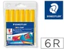 Staedtler Rotulador Jumbo Trazo 3 mm Unicolor Amarillo Punta Gruesa