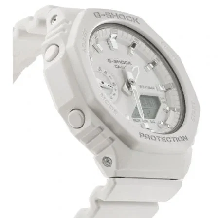 Reloj Analógico Digital Casio G-Shock Trend GMA-S2100-7AER/ 46mm/ Blanco