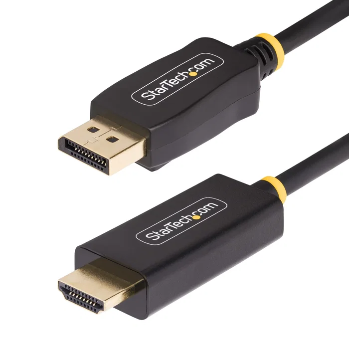 StarTech DisplayPort macho a HDMI macho 3 m Activo 4K60Hz HDR Negro StarTech DisplayPort macho a HDMI macho 3 m Activo 4K60Hz HDR Negro