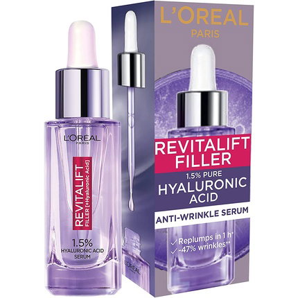 L'Oréal Paris Revitalift Filler Sérum Antiarrugas con Ácido Hialurónico 50 ml L'Oréal Paris Revitalift Filler Sérum Antiarrugas con Ácido Hialurónico 50 ml