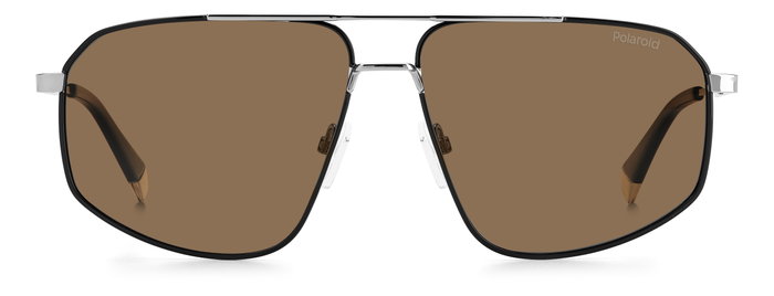 Polaroid PLD-4118-S-X-85K-SP Gafas de sol aviador de metal para hombre