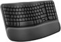 Logitech Wave Keys Teclado Ergonómico Inalámbrico Grafito