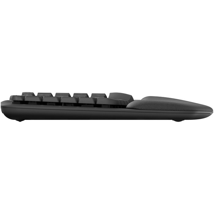 Logitech Wave Keys Teclado Ergonómico Inalámbrico Grafito Logitech Wave Keys Teclado Ergonómico Inalámbrico Grafito