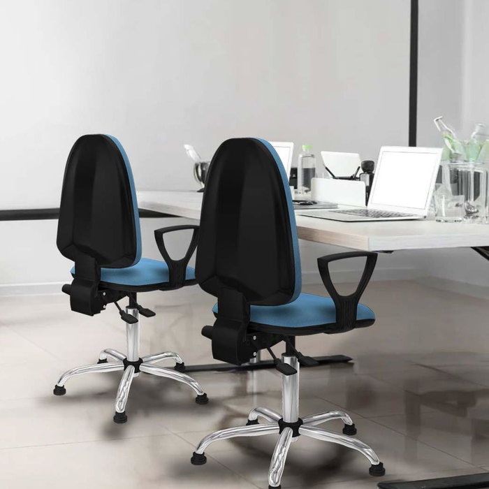 PIQUERAS Y CRESPO Silla de oficina Aýna Azul marino con mecanismo Asincro PIQUERAS Y CRESPO Silla de oficina Aýna Azul marino con mecanismo Asincro