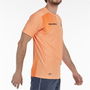 Camiseta de Manga Corta Hombre Bullpadel Chingotto 25V Naranja Pádel