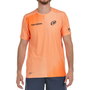 Camiseta de Manga Corta Hombre Bullpadel Chingotto 25V Naranja Pádel