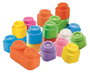 Clementoni CLE8005125178773 Bolsa 20 Cubos Blandos Mixtos Clemmy Baby A Partir de 9 Meses