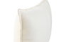 DKD Home Decor India lino 1c25 Cojin Tradicional Blanco Roto 8 x 40 x 60 cm (2 Unidades)