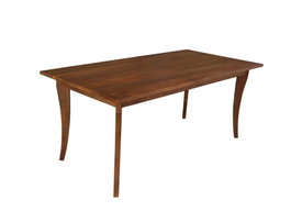DKD Home Decor Mesa Comedor Romantico Marron 180 x 90 x 76 cm