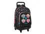 Safta Mochila Escolar Grande con Ruedas Compact Extraible Monster High 450x330x220 mm