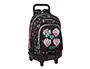 Safta Mochila Escolar Grande con Ruedas Compact Extraible Monster High 450x330x220 mm