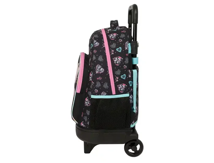Safta Mochila Escolar Grande con Ruedas Compact Extraible Monster High 450x330x220 mm