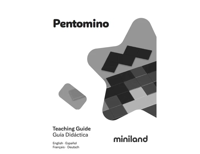 Miniland Juego Didáctico Pentóminos de Colores 95219