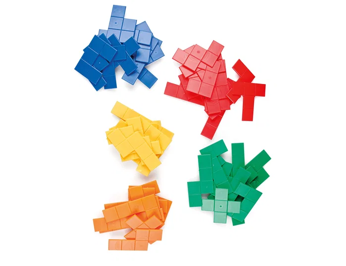 Miniland Juego Didáctico Pentóminos de Colores 95219