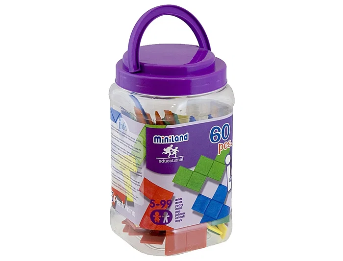 Miniland Juego Didactico Pentominos De Colores Miniland Juego Didactico Pentominos De Colores