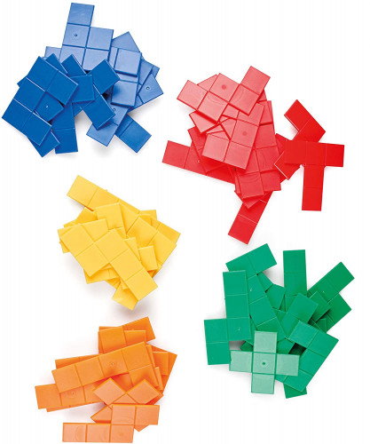 Miniland Juego Didáctico Pentóminos de Colores 95219