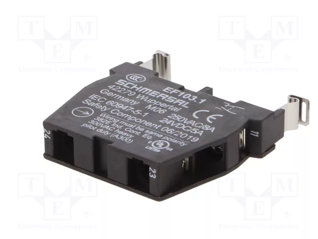 SCHMERSAL Bloques de contactos EF 22mm NC + NA