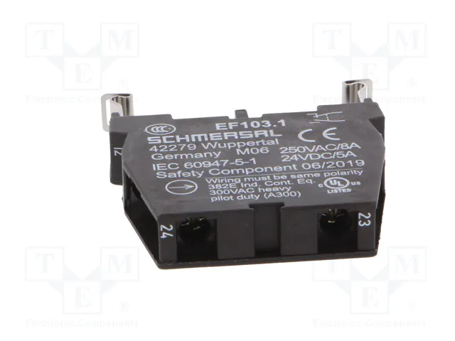 SCHMERSAL Bloques de contactos EF 22mm NC + NA