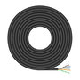 Aisens Bobina de Cable de Red Cat.6 UTP Rígido CCA AWG23 Negro 100m
