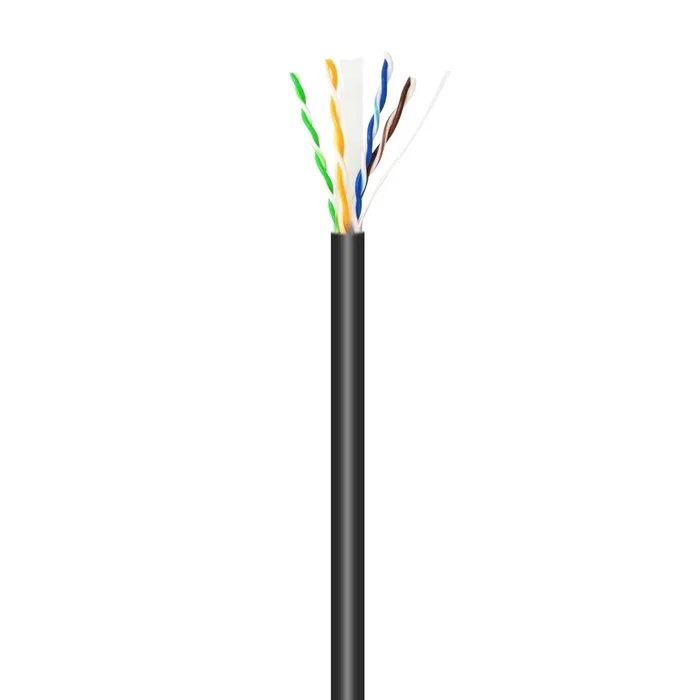 Aisens Cable de Red Cat.6 UTP Exterior Impermeable 100m Negro AWG23 CCA Aisens Cable de Red Cat.6 UTP Exterior Impermeable 100m Negro AWG23 CCA