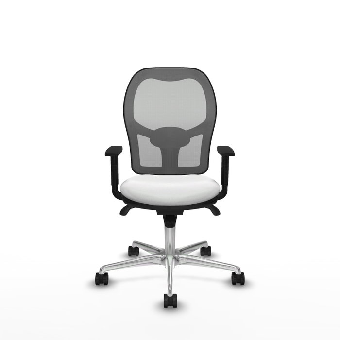 PIQUERAS Y CRESPO Silla de oficina Jorquera Blanco y Gris PIQUERAS Y CRESPO Silla de oficina Jorquera Blanco y Gris