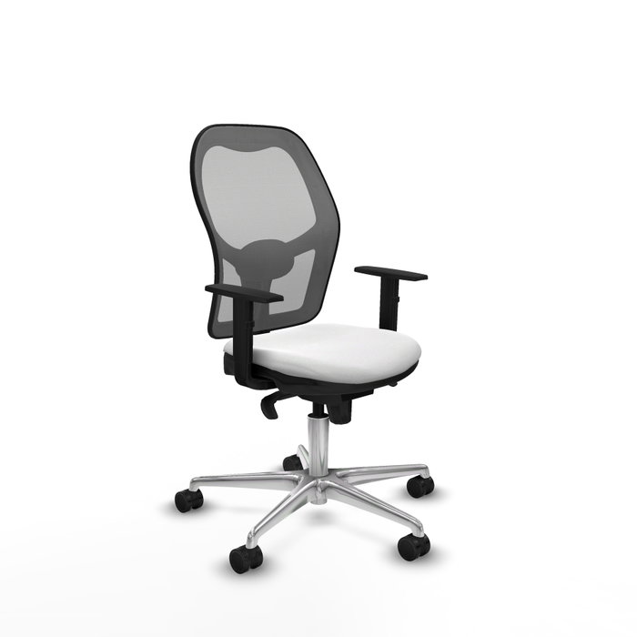 PIQUERAS Y CRESPO Silla de oficina Jorquera Blanco y Gris PIQUERAS Y CRESPO Silla de oficina Jorquera Blanco y Gris