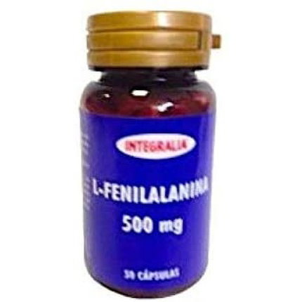INTEGRALIA L-Fenilalanina 500 mg, 50 cápsulas INTEGRALIA L-Fenilalanina 500 mg, 50 cápsulas