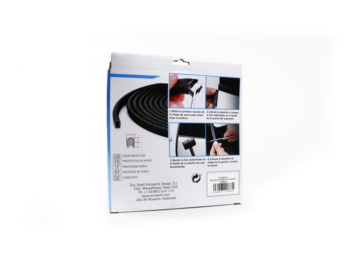 Occ Sport Protector de Puerta Negro Carbono