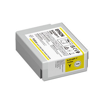 Epson SJIC42P-Y Cartucho de Tinta Gel Amarillo 50ml Original para SC-P/CW-C4000/C4000e Series - Pack Individual Epson SJIC42P-Y Cartucho de Tinta Gel Amarillo 50ml Original para SC-P/CW-C4000/C4000e Series - Pack Individual