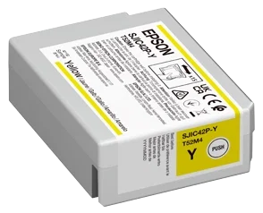 Epson Cartucho de Tinta Amarillo SJIC42P-Y para ColorWorks C4000e Series