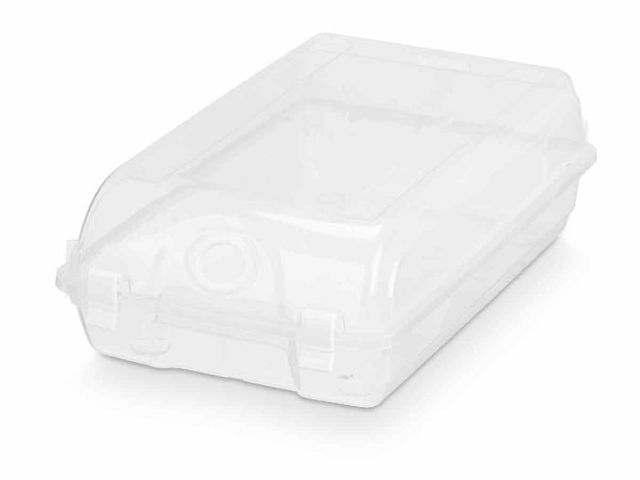 Kipit Caja Organizador Zapatos Señora Plástico Transparente 19 x 10.5 x 33 cm (Set de 12)