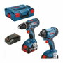 Bosch Professional Kit de taladro atornillador GSR 18V-28 + atornillador de impacto GDR 18V-160 + 2 baterías de 4,0 Ah
