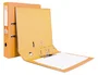 Liderpapel Archivador de Palanca Forrado PVC Naranja 75mm