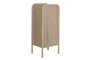 DKD Home Decor Chifonier Tropical Natural Madera de Abeto y Ratán 5 Cajones 100 x 46 x 35 cm