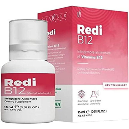 GLAUBER PHARMA REDI B12 Spray 15ml