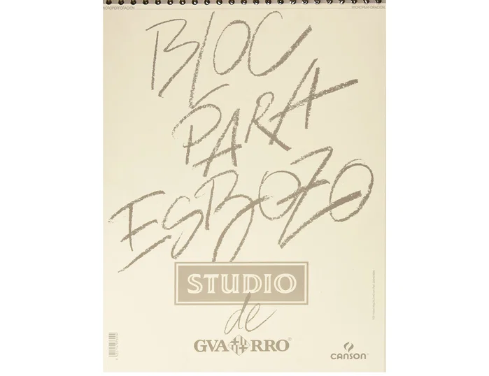 Guarro Bloc de dibujo para esbozos DIN A3 de 90 g, 100 hojas