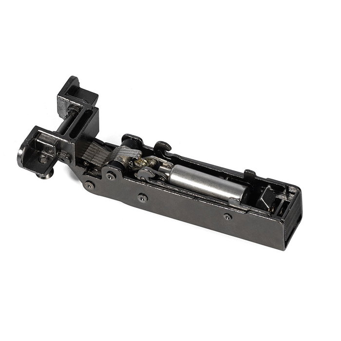 HERRAJES ALK Bisagra Puma Clip Cam Apertura 105º Para Puertas De Perfil Aluminio Cierre Amortiguado Acabado Grafito