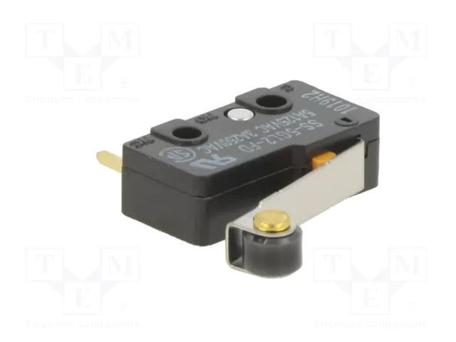 Aratas (Formerly Omron Components) Microconmutador SNAP ACTION SPDT 5A SS Aratas (Formerly Omron Components) Microconmutador SNAP ACTION SPDT 5A SS