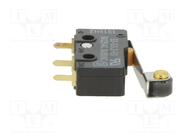 Aratas (Formerly Omron Components) Microconmutador SNAP ACTION SPDT 5A SS Aratas (Formerly Omron Components) Microconmutador SNAP ACTION SPDT 5A SS