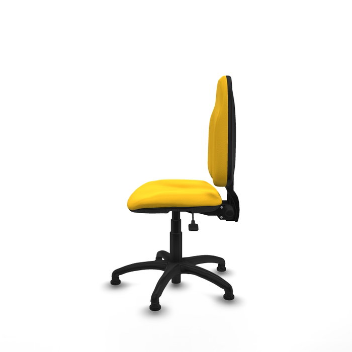 PIQUERAS Y CRESPO Silla de oficina Algarra Amarillo con mecanismo Asincro