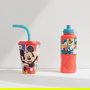Vaso con Pajita Mickey Mouse CZ11364 430 ml