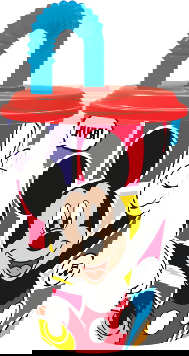 Vaso con Pajita Mickey Mouse CZ11364 430 ml Vaso con Pajita Mickey Mouse CZ11364 430 ml